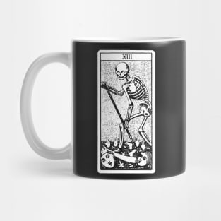 Death Tarot Card T Shirt Mug